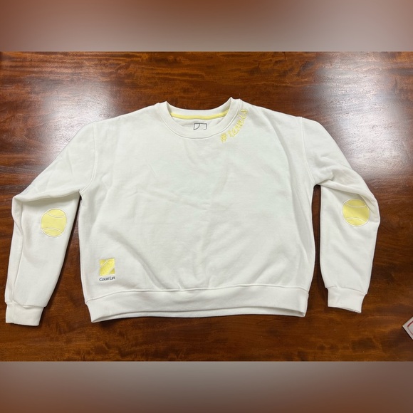 CourtLife Tennis Patches Sweatshirt - Picture 1 of 8